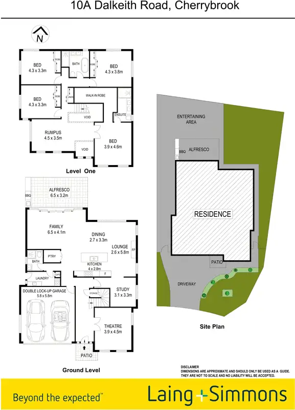 Floorplan of Homely house listing, 10A Dalkeith Road, Cherrybrook NSW 2126