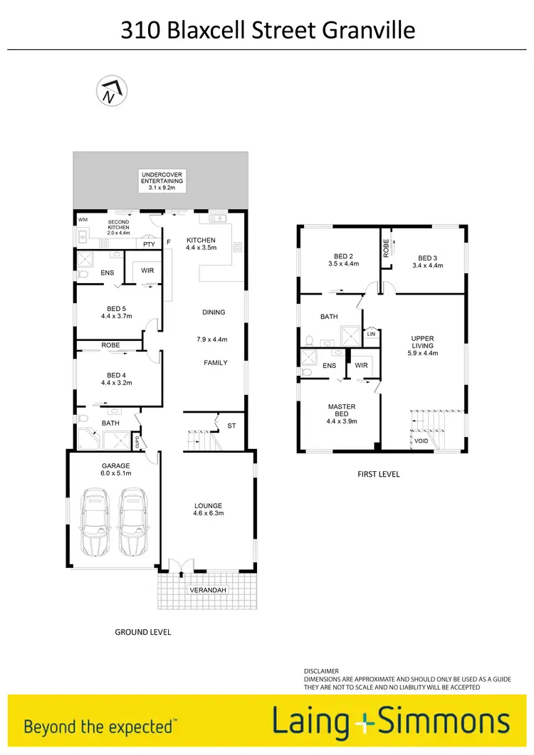 Floorplan of Homely house listing, 310 Blaxcell Street, Granville NSW 2142