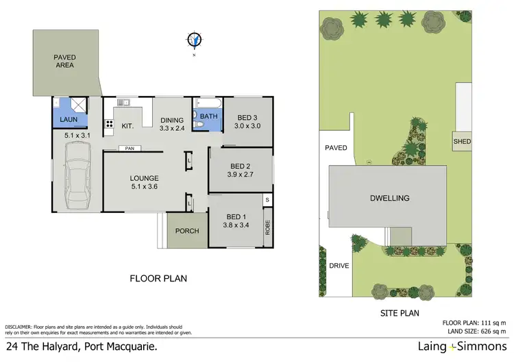 Floorplan of Homely house listing, 24 The Halyard, Port Macquarie NSW 2444