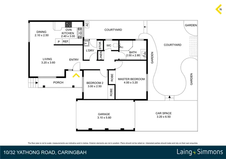 Floorplan of Homely villa listing, 10/32 Yathong Road, Caringbah NSW 2229
