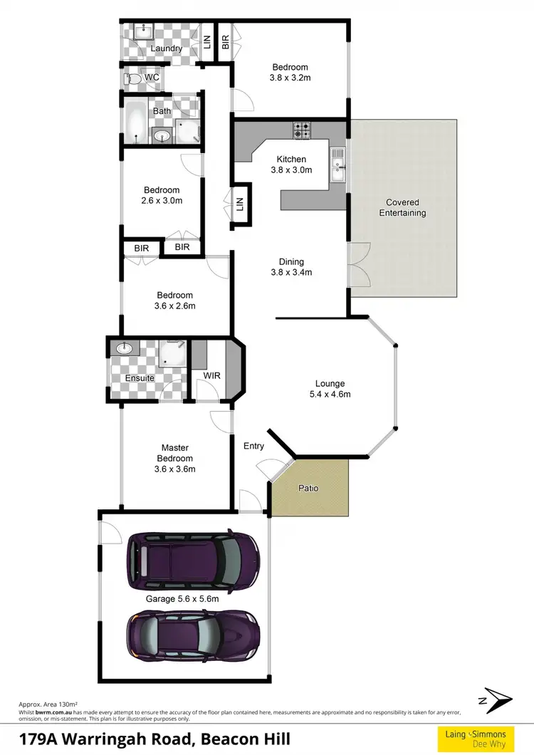 Floorplan of Homely house listing, 179A Warringah Road, Beacon Hill NSW 2100