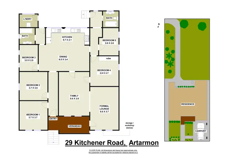 Floorplan of Homely house listing, 29 Kitchener Road, Artarmon NSW 2064