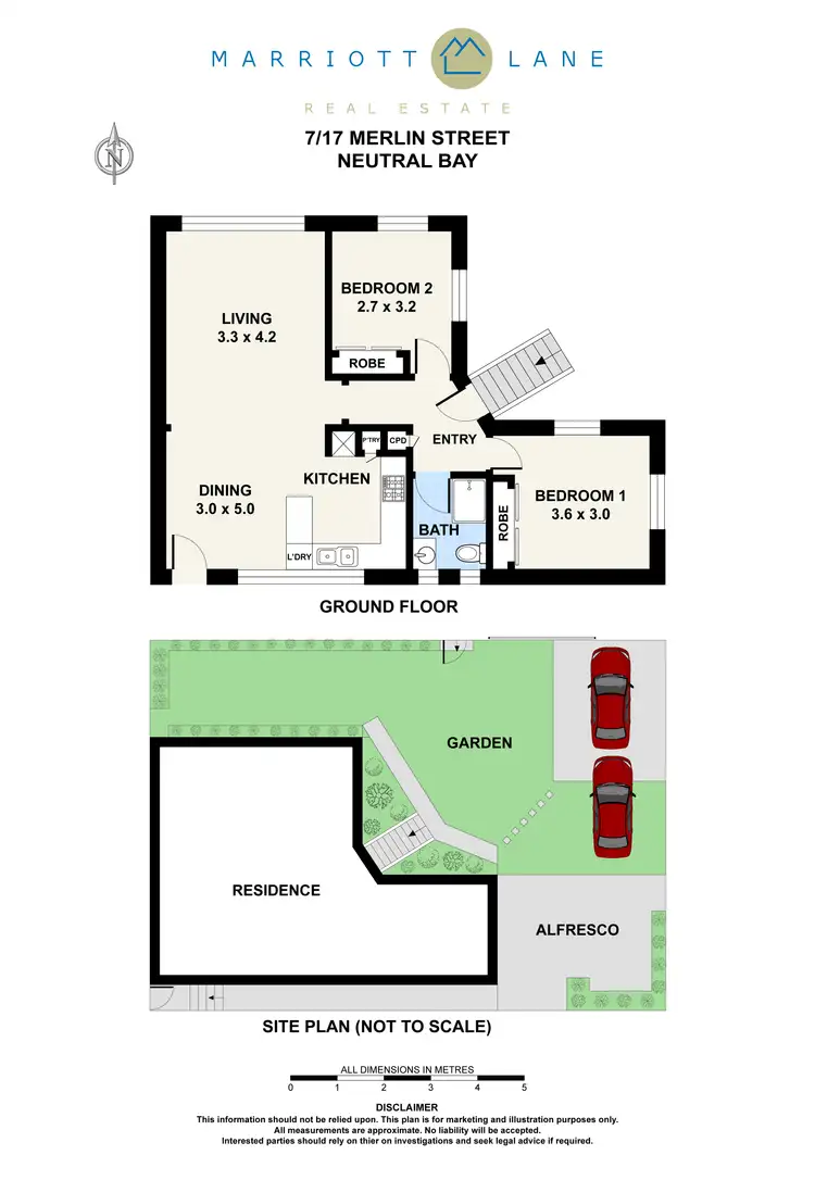 Floorplan of Homely semi-detached listing, 7/17 Merlin Street, Neutral Bay NSW 2089