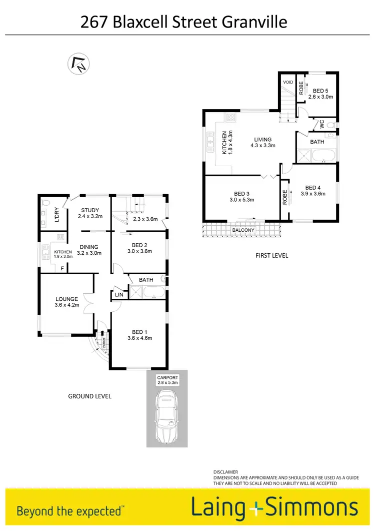 Floorplan of Homely house listing, 267 Blaxcell Street, Granville NSW 2142