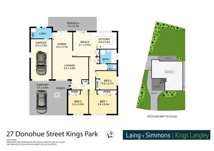 Floorplan of Homely house listing, 27 Donohue Street, Kings Park NSW 2148