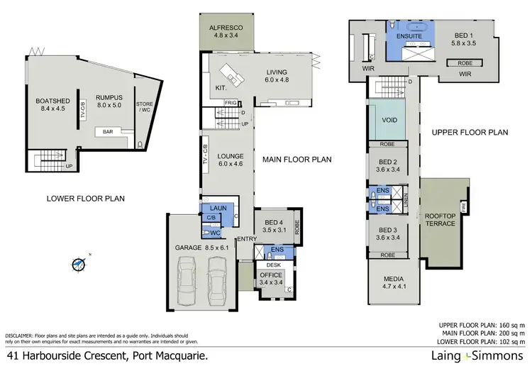 Floorplan of Homely house listing, 41 Harbourside Crescent, Port Macquarie NSW 2444