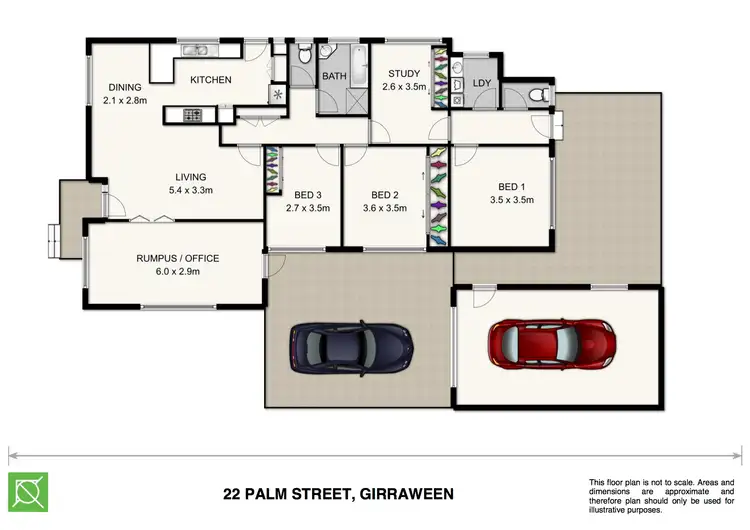 Floorplan of Homely house listing, 22 Palm Street, Girraween NSW 2145