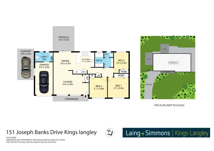 Floorplan of Homely house listing, 151 Joseph Banks Drive, Kings Langley NSW 2147