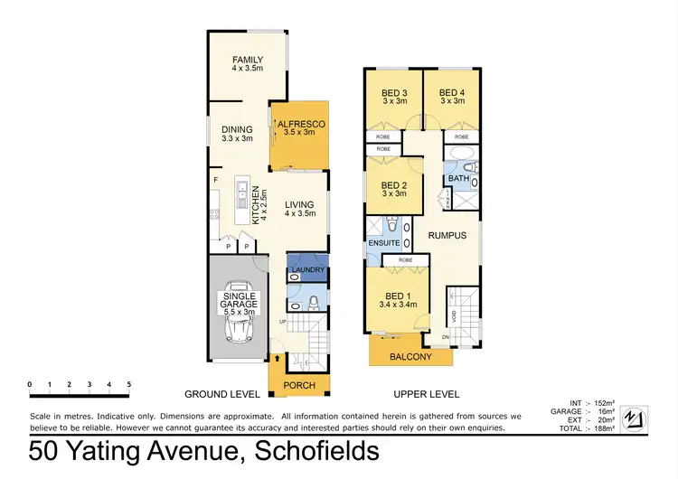 Floorplan of Homely house listing, 50 Yating Avenue, Schofields NSW 2762