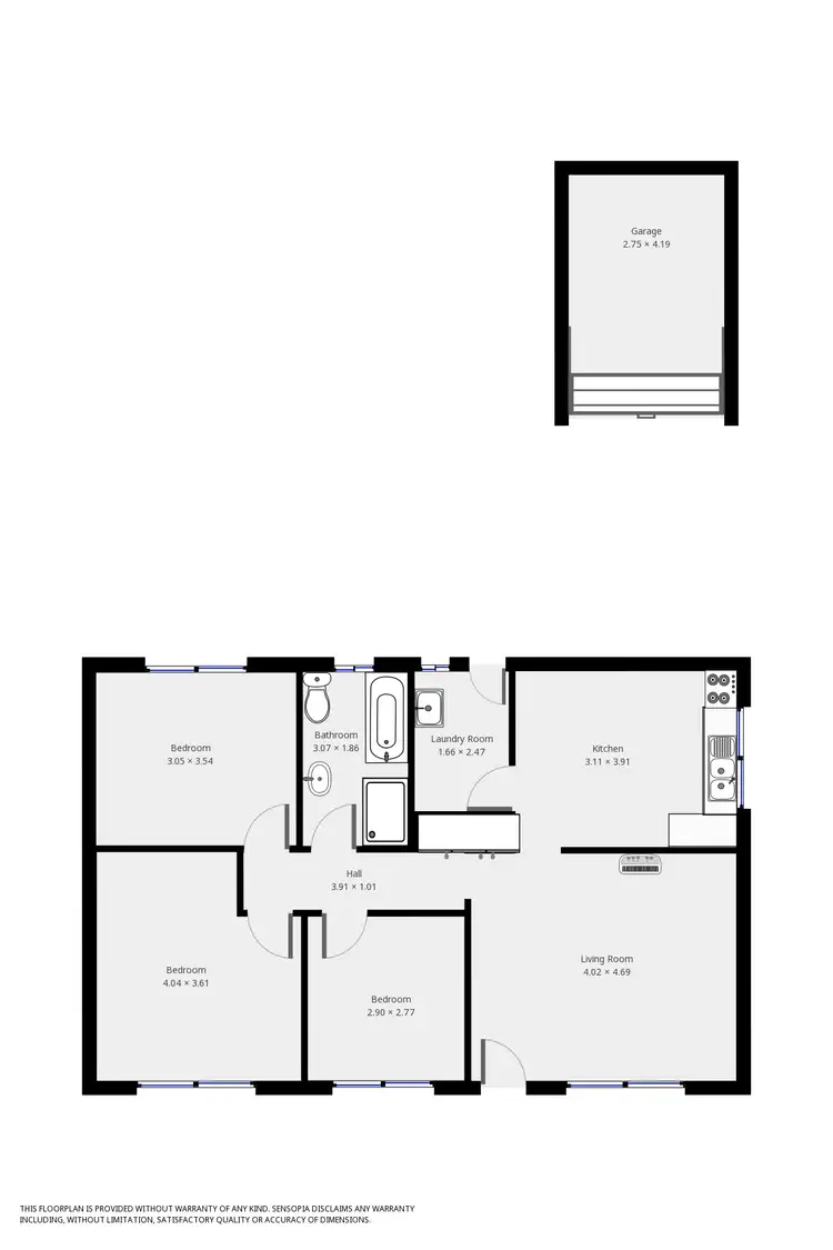 Floorplan of Homely house listing, 7 Pozieres Street, Lithgow NSW 2790