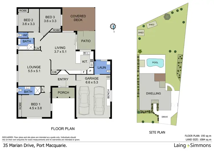 Floorplan of Homely house listing, 35 Marian Drive, Port Macquarie NSW 2444