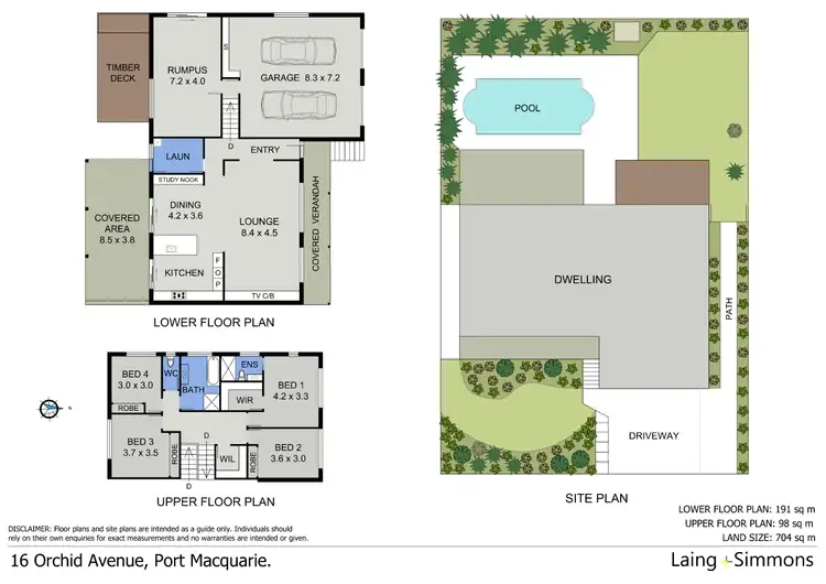 Floorplan of Homely house listing, 16 Orchid Avenue, Port Macquarie NSW 2444