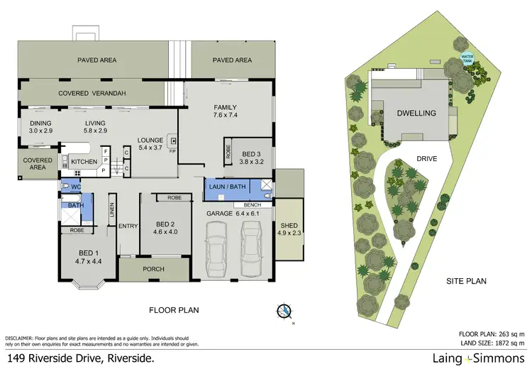 Floorplan of Homely house listing, 149 Riverside Drive, Port Macquarie NSW 2444