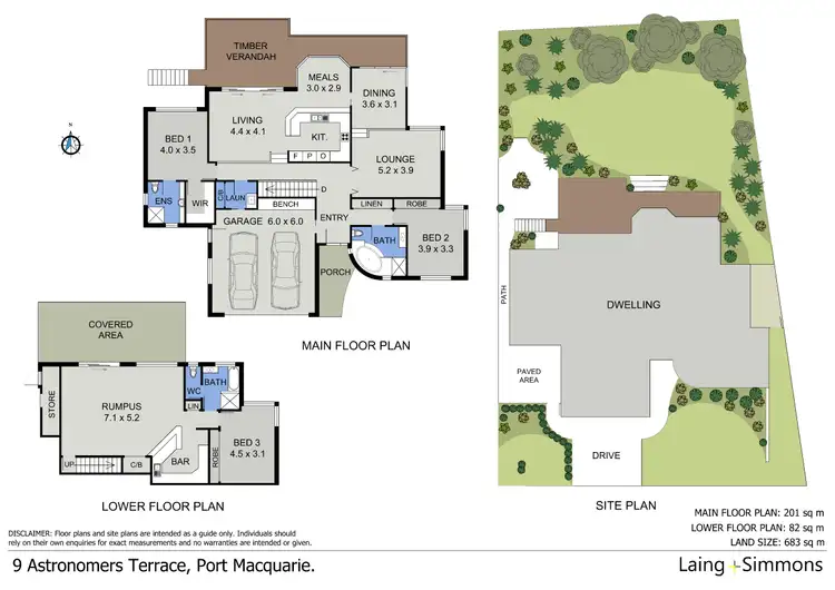 Floorplan of Homely house listing, 9 Astronomers Terrace, Port Macquarie NSW 2444
