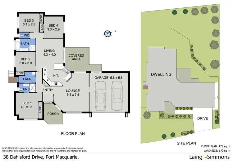 Floorplan of Homely house listing, 38 Dahlsford Drive, Port Macquarie NSW 2444