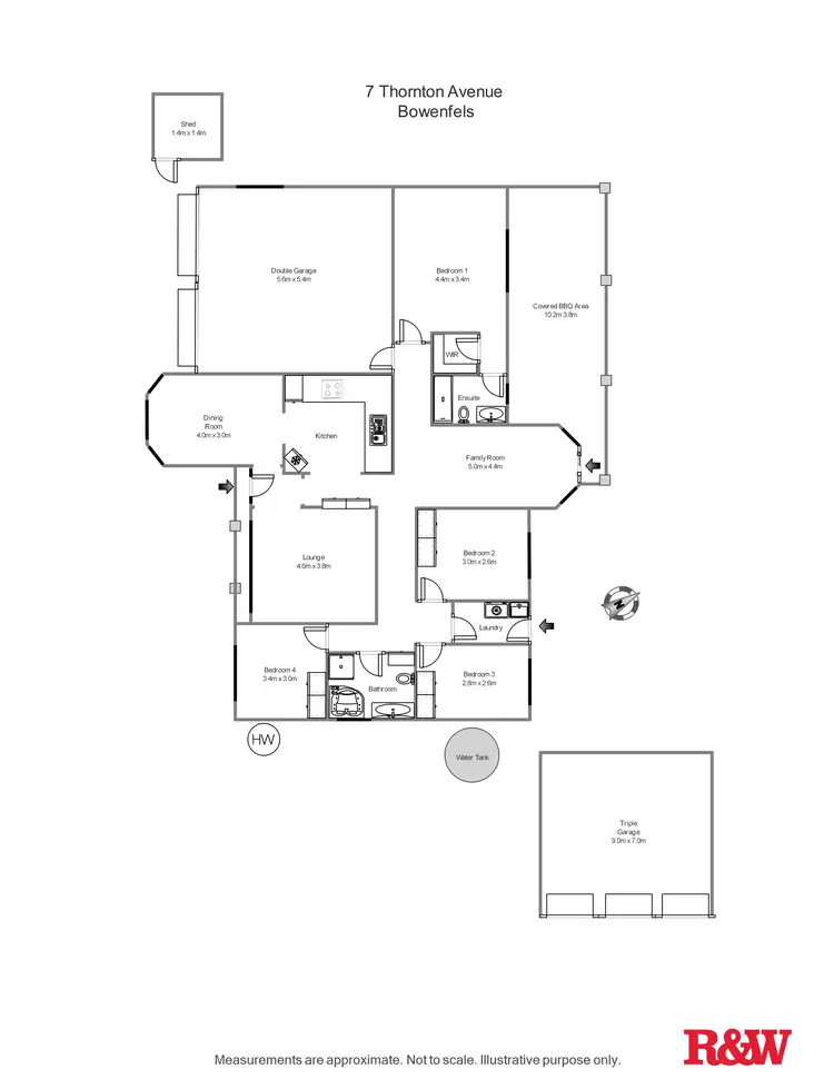 Floorplan of Homely house listing, 7 Thornton Avenue, Lithgow NSW 2790