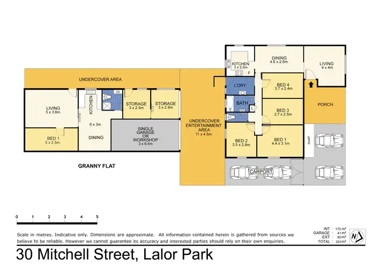 Floorplan of Homely house listing, 30 Mitchell Street, Lalor Park NSW 2147