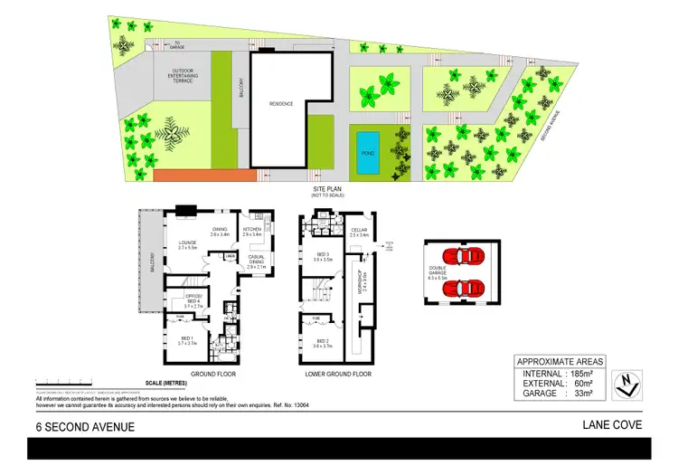 Floorplan of Homely house listing, 6 Second Avenue, Lane Cove NSW 2066