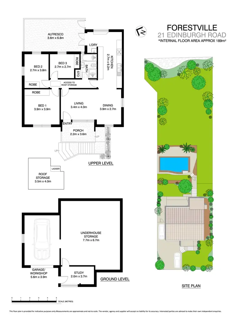 Floorplan of Homely house listing, 21 Edinburgh Road, Forestville NSW 2087