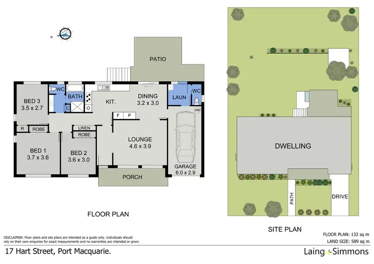 Floorplan of Homely house listing, 17 Hart Street, Port Macquarie NSW 2444