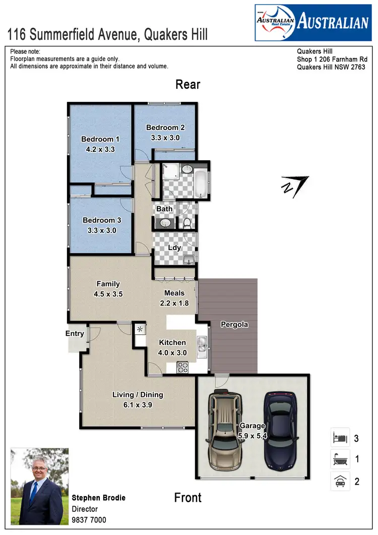 Floorplan of Homely house listing, 116 Summerfield Avenue, Quakers Hill NSW 2763