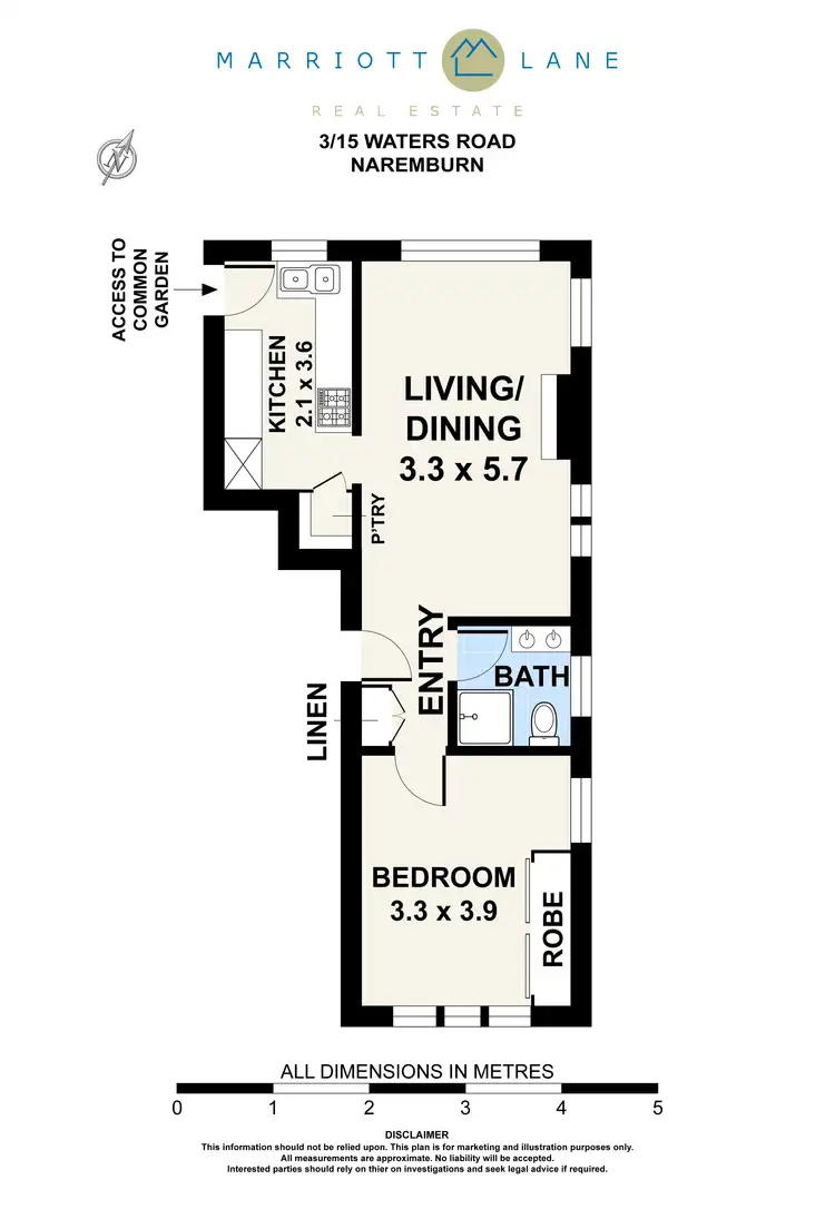 Floorplan of Homely apartment listing, 3/15 Waters Road, Naremburn NSW 2065