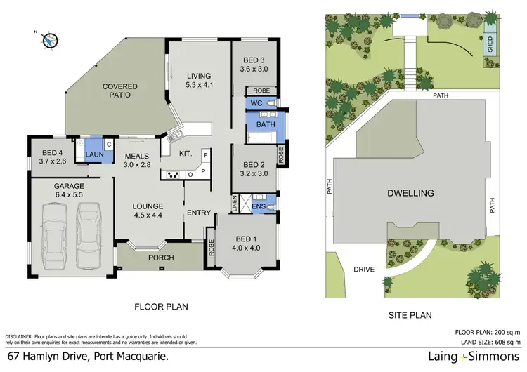 Floorplan of Homely house listing, 67 Hamlyn Drive, Port Macquarie NSW 2444
