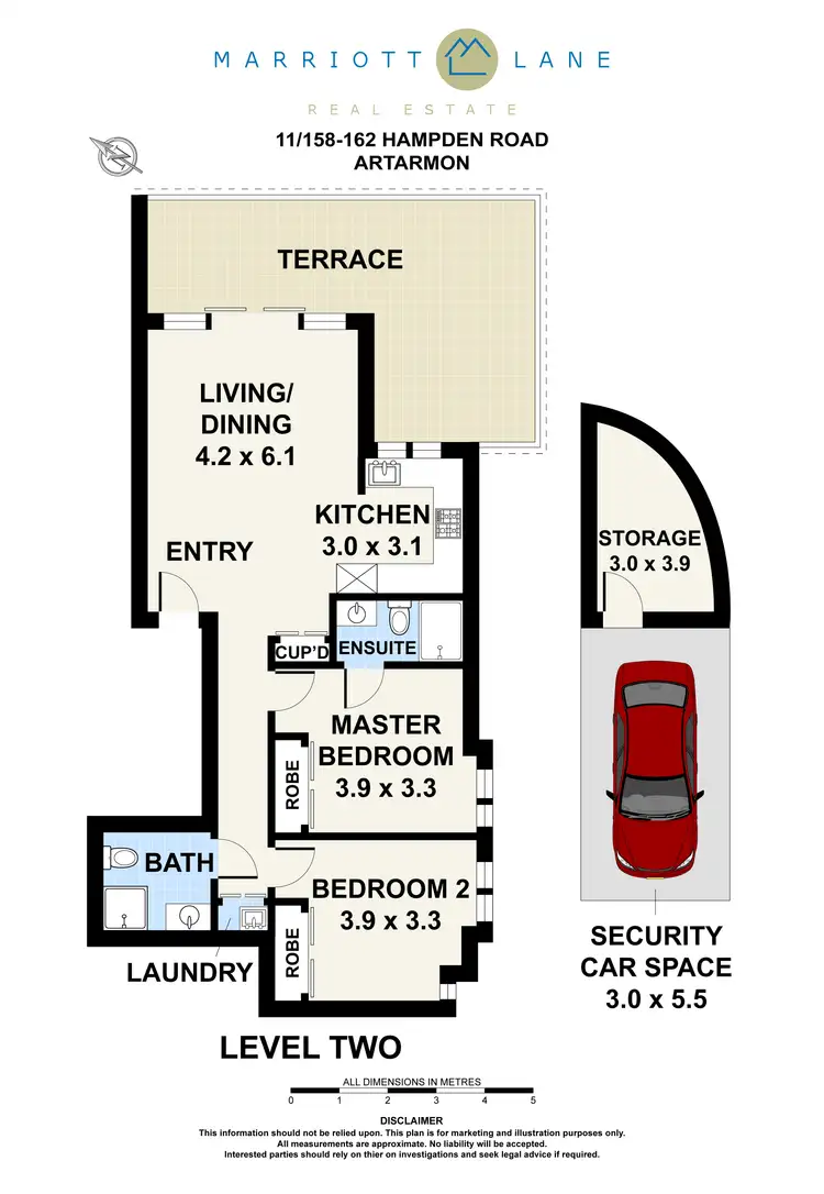 Floorplan of Homely apartment listing, 11/158-162 Hampden Road, Artarmon NSW 2064