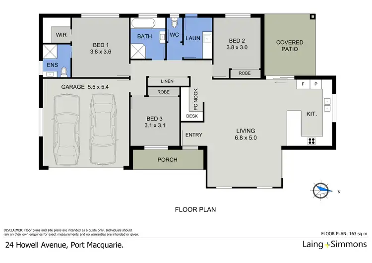 Floorplan of Homely house listing, 24 Howell Avenue, Port Macquarie NSW 2444