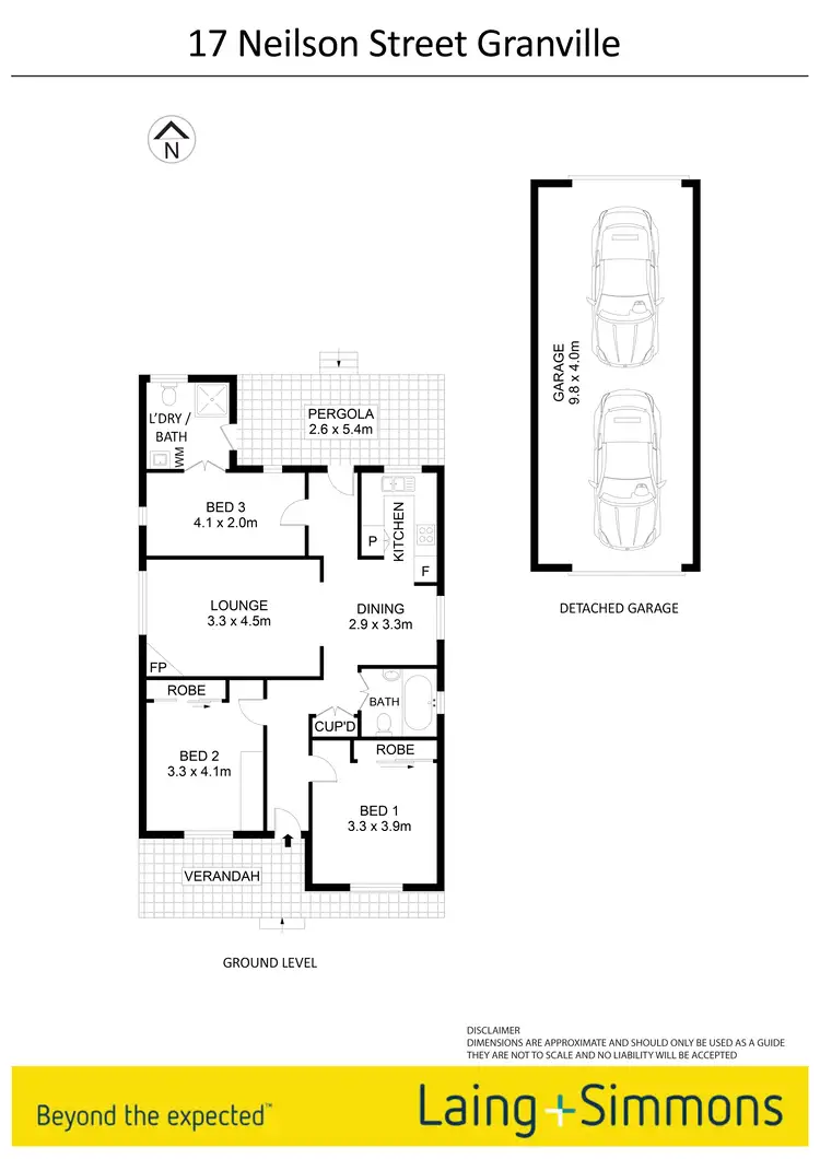 Floorplan of Homely house listing, 17 Neilson Street, Granville NSW 2142