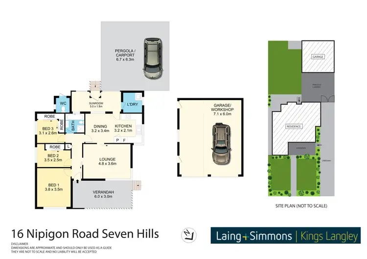 Floorplan of Homely house listing, 16 Nipigon Road, Seven Hills NSW 2147