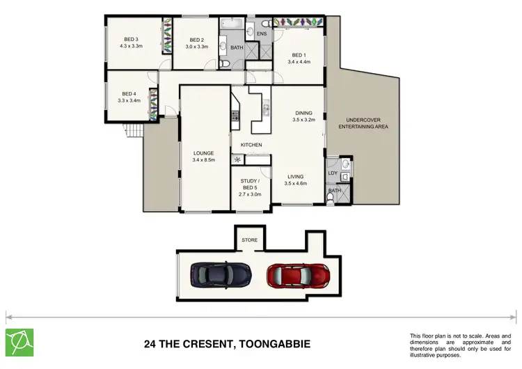 Floorplan of Homely house listing, 24 The Crescent, Toongabbie NSW 2146