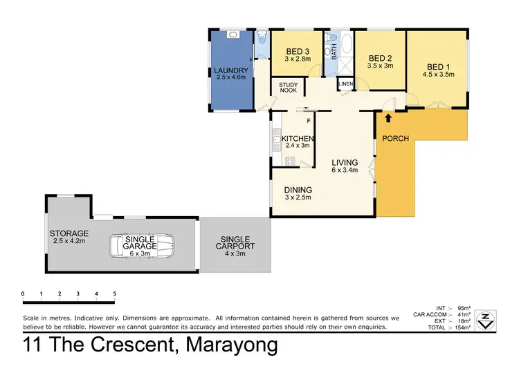 Floorplan of Homely house listing, 11 The Crescent, Marayong NSW 2148
