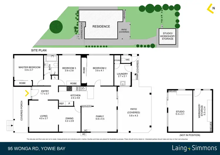 Floorplan of Homely house listing, 95 Wonga Road, Yowie Bay NSW 2228