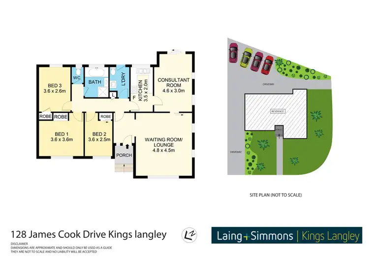 Floorplan of Homely house listing, 128 James Cook Drive, Kings Langley NSW 2147