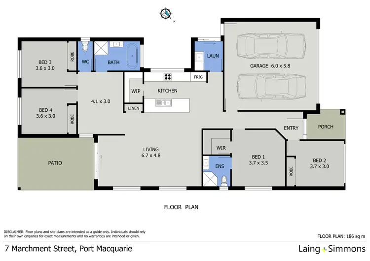 Floorplan of Homely house listing, 7 Marchment Street, Port Macquarie NSW 2444