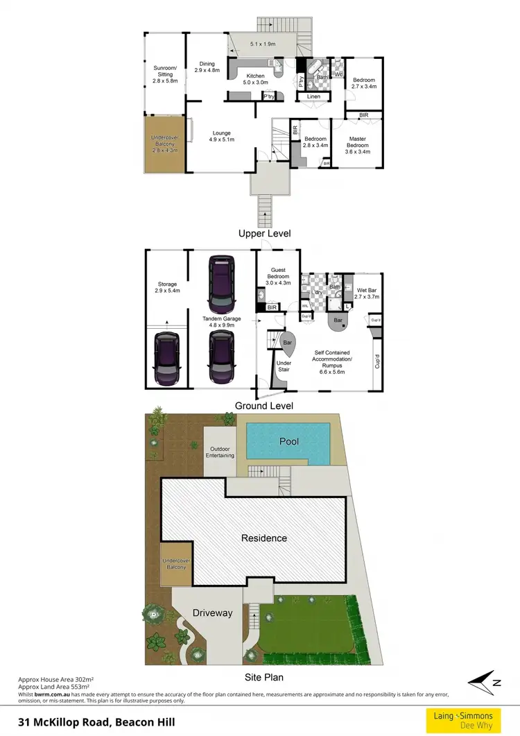 Floorplan of Homely house listing, 31 McKillop Road, Beacon Hill NSW 2100