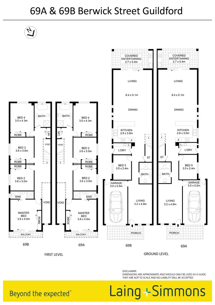 Floorplan of Homely house listing, 69B Berwick Street, Guildford NSW 2161