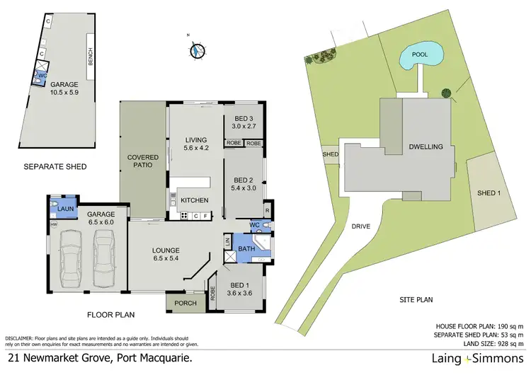 Floorplan of Homely house listing, 21 Newmarket Grove, Port Macquarie NSW 2444