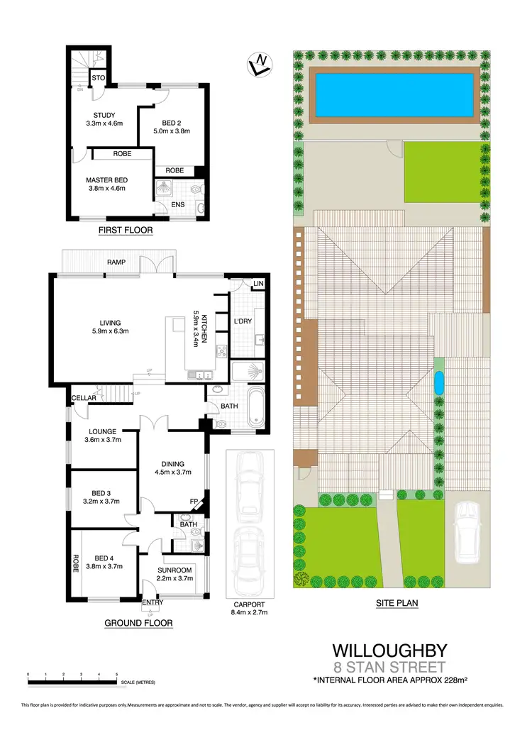 Floorplan of Homely house listing, 8 Stan Street, Willoughby NSW 2068