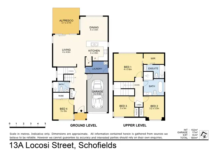Floorplan of Homely house listing, lot 3 Locosi Street, Schofields NSW 2762
