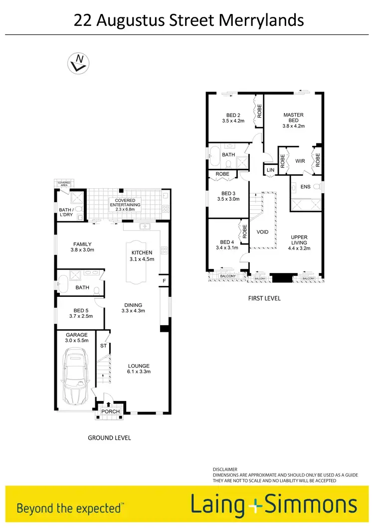 Floorplan of Homely house listing, 22 Augustus Street, Merrylands NSW 2160