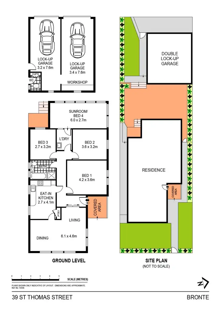 Floorplan of Homely house listing, 39 St Thomas Street, Bronte NSW 2024