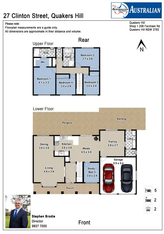 Floorplan of Homely house listing, 27 Clinton Street, Quakers Hill NSW 2763