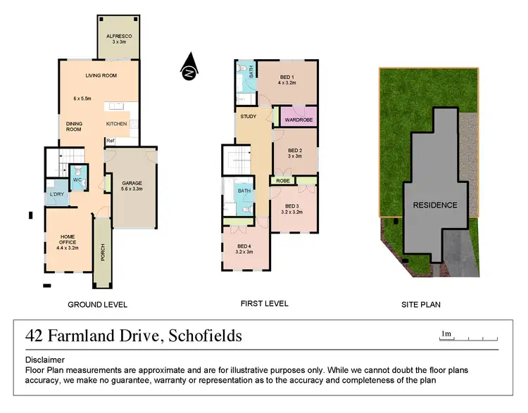 Floorplan of Homely house listing, 42 Farmland Drive, Schofields NSW 2762
