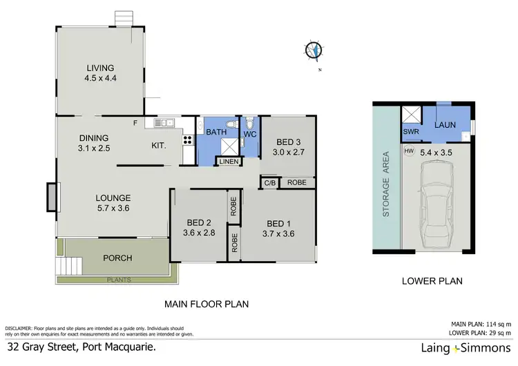 Floorplan of Homely house listing, 32 Gray Street, Port Macquarie NSW 2444