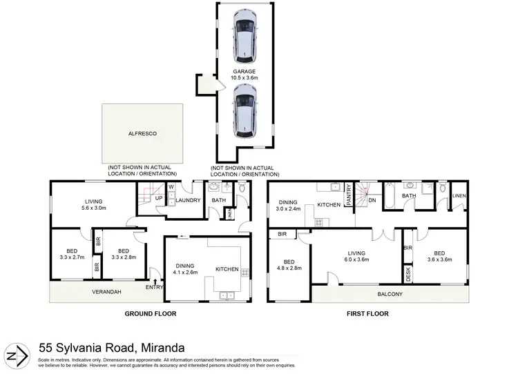 Floorplan of Homely house listing, 55 Sylvania Road, Miranda NSW 2228
