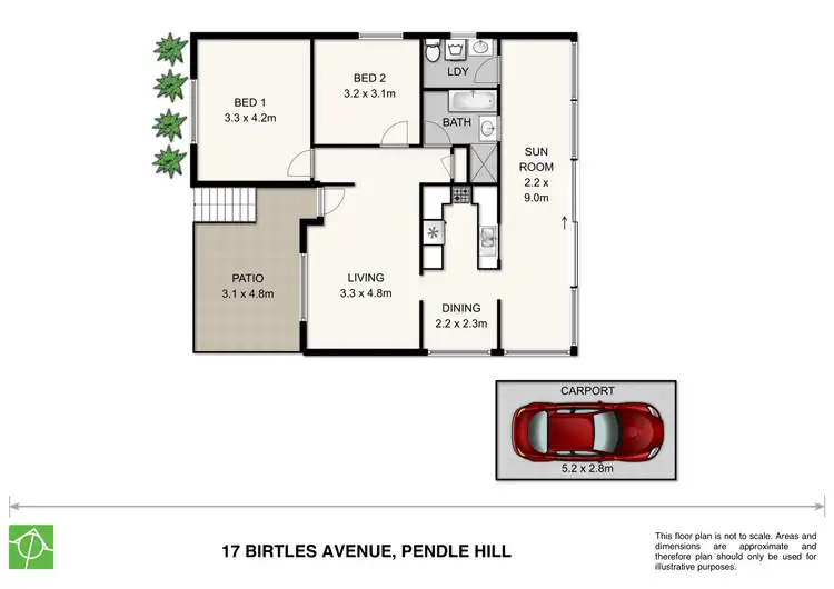 Floorplan of Homely house listing, 17 Birtles Ave, Pendle Hill NSW 2145