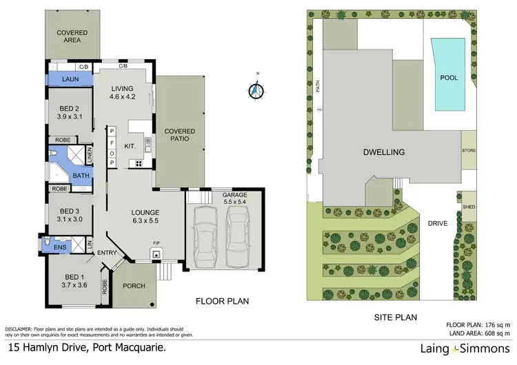 Floorplan of Homely house listing, 15 Hamlyn Drive, Port Macquarie NSW 2444