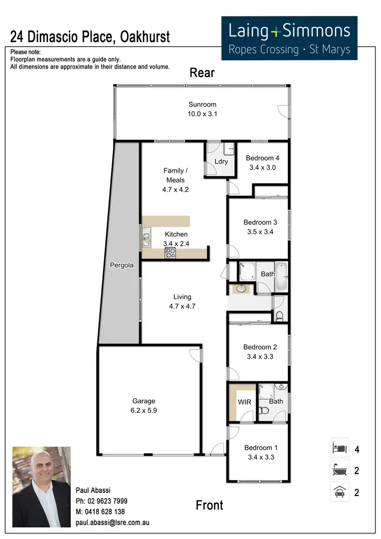 Floorplan of Homely house listing, 24 Dimascio Place, Oakhurst NSW 2761